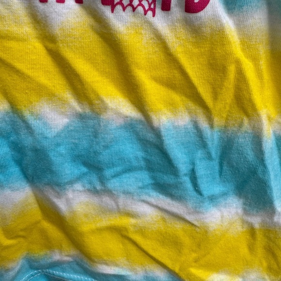 Okie Dokie 2T Girls Blue and Yellow Mom’s Mermaid Tank Top Shirt with Knots - Picture 3 of 6